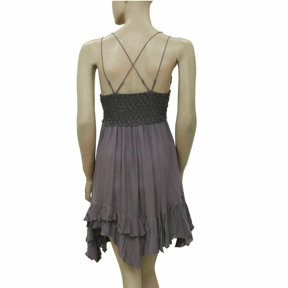 Free People Fp One "Adella" Slip Crochet Dress XS - Picture 6 of 7